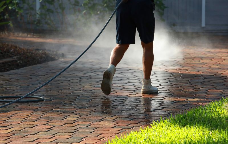 Residential Brick Cleaning